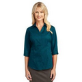 Port Authority  Ladies 3/4-Sleeve Blouse Shirt